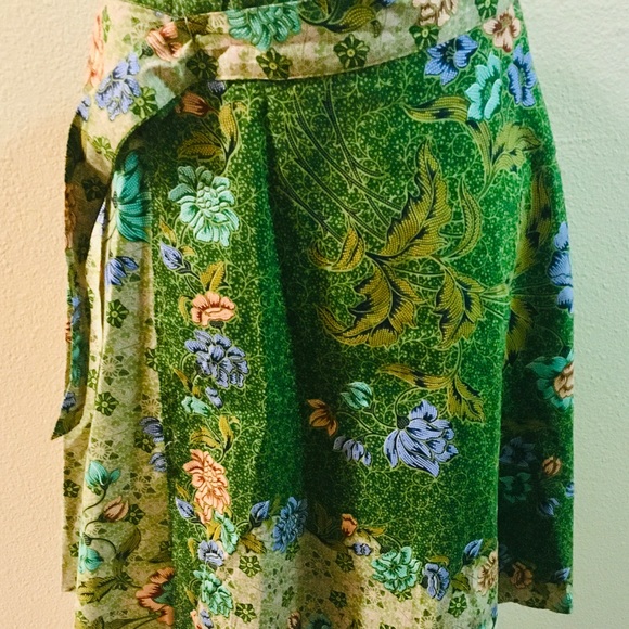FARUZZI Floral Batik Wrap Skirt - Picture 2 of 4